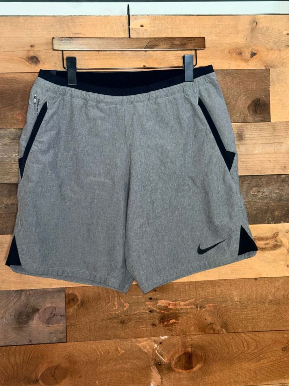 Nike Pro Flex Rep Training Shorts Gunsmoke Grey Large 0190
